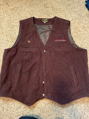 STARTER Brown Corduroy Men's Vest - Classic Workwear Style